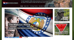 Desktop Screenshot of missourimilitia.com